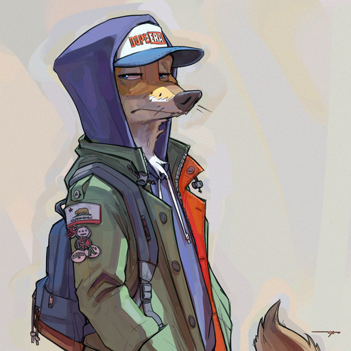 1:1 2021 abstract_background anthro backpack baseball_cap biped blue_eyes brown_body brown_fur canid canine canis clothed clothing coyote digital_media_(artwork) english_text fur half-closed_eyes hand_in_pocket hands_in_both_pockets hat headgear headwear hi_res hoodie jacket looking_at_viewer male mammal moses_(samur_shalem) narrowed_eyes neck_tuft open_clothing open_jacket open_topwear patch_(fabric) pin_button pockets samur_shalem shaded signature simple_background solo standing text text_on_clothing text_on_hat text_on_headwear text_on_jacket text_on_topwear topwear tuft whiskers white_body white_fur // 1920x1920 // 6.9MB