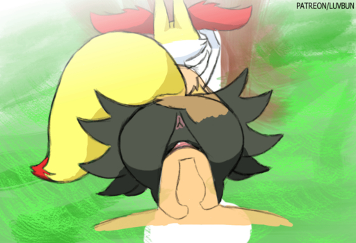 2d_animation against_natural_surface against_surface against_tree all_fours animated anthro anus braixen butt doggystyle duo female female_penetrated frame_by_frame from_behind_position genitals grass human human_on_anthro interspecies lil'bun male malefemale male_penetrating male_penetrating_female mammal nintendo penetration penile penile_penetration penis_in_pussy plant pokemon pokemon_(species) pokephilia pussy sex short_playtime tree vaginal vaginal_penetration video_games // 1024x700 // 796.9KB