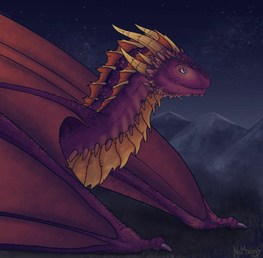 activision claws crossover detailed_background dragon feral game_of_thrones grass hi_res horn male membrane_(anatomy) membranous_wings namoogly night outside plant purple_body purple_scales scales sky solo spines spyro spyro_the_dragon star starry_sky video_games wings wyvern // 1920x1887 // 2.9MB