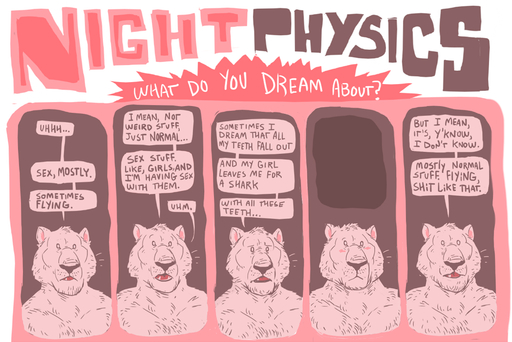 anthro blush clothed clothing comic dialogue dramamine embarrassed english_text felid male mammal profanity solo speech_bubble text topless // 1000x667 // 349KB