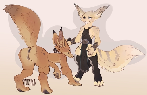 2021 3_toes 5_fingers anthro areola blizzard_entertainment breasts canid canine clothed clothing digital_media_(artwork) ear_piercing ear_ring eyebrows eyelashes feet female fingers fox male mammal nipples nude piercing smooshkin standing toes video_games vulpera warcraft // 1280x832 // 224.3KB