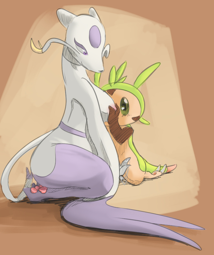 blushbutt chespin duo female femalefemale fingering grope mienshao nintendo nipples pokemon pokemon_(species) simple_background video_games // 771x917 // 354.1KB