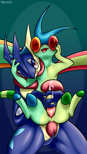 2019 amphibian anal anal_penetration animal_genitalia animal_penis biped blush bodily_fluids cum cum_while_penetrated digital_media_(artwork) dragon duo erection flygon genital_fluids genitals greninja hi_res long_tongue male malemale male_penetrated male_penetrating male_penetrating_male nintendo open_mouth penetration penis pokemon pokemon_(species) scalie secrets-from-dark sex simple_background sirocco_(phosaggro) smile tongue tongue_out video_games wings // 1112x1952 // 1.4MB