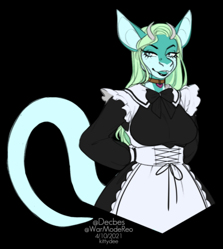 2021 alpha_channel anthro blue_eyes breasts bridge_piercing clothed clothing digital_media_(artwork) dragon eyebrows eyelashes facial_piercing female green_hair hair hi_res kittydee looking_at_viewer nose_piercing piercing simple_background transparent_background wingless_dragon // 1148x1280 // 542KB