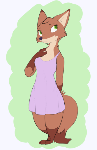 2020 absurd_res anthro barefoot black_nose brown_body brown_fur canid canine cheek_tuft clothed clothing dipstick_tail dress facial_tuft feet female fox fur gloves_(marking) green_background green_eyes head_tuft hi_res leg_markings mammal markings mature_anthro mature_female mrs._wilde multicolored_tail neck_tuft red_fox simple_background smile socks_(marking) solo standing tail_markings tuft vulpes zhanbow // 2304x3544 // 710.6KB