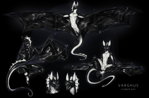 2019 anthro balls black_tongue digital_media_(artwork) dragon english_text hi_res male membrane_(anatomy) membranous_wings open_mouth penis rakisha solo spines teeth text tongue wings // 2874x1900 // 3.3MB