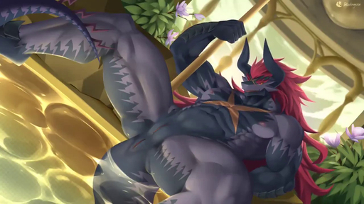 16:9 2d_animation animal_genitalia animal_penis animated anthro anus bathroom becoming_erect consentacles demon_lord_dragon_batzz detailed_background dragon future_card_buddyfight genitals hair imminent_anal inkudoragoon long_playtime male motion_tweening muscular muscular_anthro muscular_legs muscular_male nipples no_sound penetration penis penis_tentacles red_eyes red_hair slit slit_penetration slit_play slit_sex solo spread_legs spreading tentacle_sex tentacles water webm widescreen // 1280x720, 88s // 21.0MB