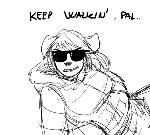 anthro black_and_white canid canine clenched_teeth clothed clothing coat dialogue english_text eyewear female hair hladilnik mammal monochrome piss_queen_(hladilnik) reaction_image solo sunglasses teeth text topwear // 1280x1152 // 499.7KB