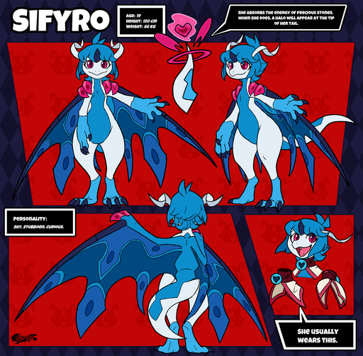 anthro blitzdrachin conditional_dnp dragon english_text female hi_res model_sheet reptile scalie semi-anthro sifyro solo text wide_hips wings // 1280x1255 // 936.5KB