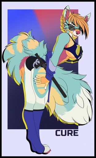 2019 5_fingers anthro canid canine clothed clothing cure_(character) digital_media_(artwork) eyebrows eyelashes eyewear feet female fingers fox glasses hi_res looking_at_viewer mammal solo standing tales_foxdale toes // 780x1280 // 163.0KB