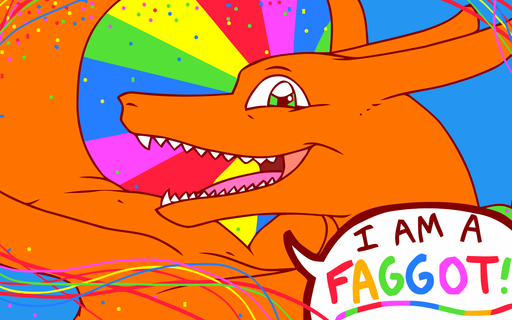 16:10 charizard dialogue dragon edit english_text feral green_eyes javanshir lizard looking_at_viewer male membrane_(anatomy) membranous_wings nintendo orange_body orange_skin pokemon pokemon_(species) rainbow reaction_image reptile scalie solo stated_homosexuality stated_sexuality super_gay text the_truth vectorized video_games widescreen wings // 1440x900 // 287.2KB