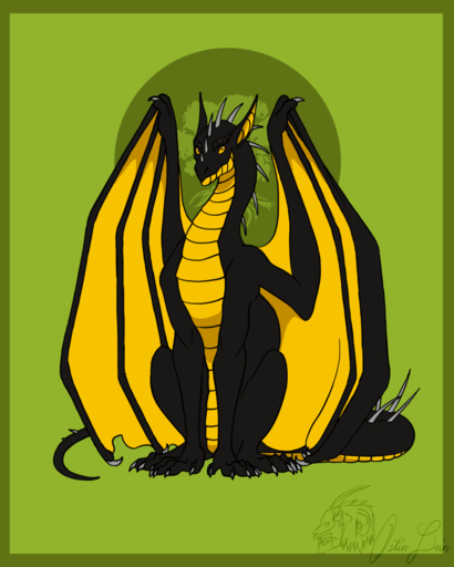 2d_animation 4:5 abstract_background ambiguous_gender animated border claws dragon feral frame_by_frame green_background hiding membrane_(anatomy) membranous_wings ostinlein scalie short_playtime shy signature simple_background solo spiked_tail spikes spikes_(anatomy) wings yellow_eyes // 720x900 // 1.8MB