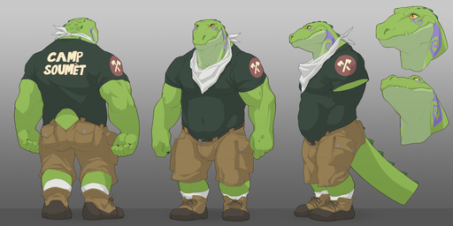 2:1 alligator alligatorid clothed clothing crocodilian gradient_background hi_res luvbites male model_sheet muscular muscular_male reptile scalie shirt simple_background solo text text_on_clothing text_on_shirt text_on_topwear topwear vincent_(luvbites) wolfy-nail yellow_sclera // 1600x800 // 744.3KB
