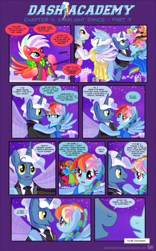 blue_body blue_feathers blue_fur braided_hair comic dialogue digital_media_(artwork) english_text equid equine feathered_wings feathers female feral friendship_is_magic fur group hair hasbro hi_res horn horse insect_wings male mammal multicolored_hair my_little_pony pegasus pokey_pierce_(mlp) rainbow_dash_(mlp) rainbow_hair single_braid sorc text url wings // 1041x1675 // 1.8MB