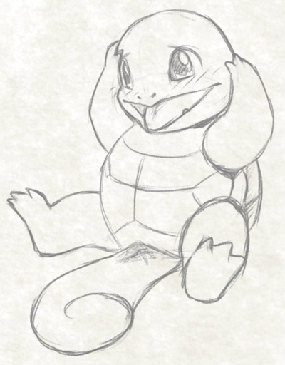 2015 anthro blush female genitals monochrome nintendo open_mouth pokemon pokemon_(species) pussy reptile scalie semi-anthro shell simple_background sketch solo squirtle tongue turtle_shell video_games white_background yaroul // 551x706 // 324.1KB