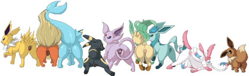 all_nine_eeveelutions animal_genitalia animal_pussy anus butt canine_pussy draquarzi eevee eeveelution espeon female femalefemale feral flareon fluffy fluffy_tail fur genitals glaceon group group_picture hi_res jolteon leafeon looking_away mammal nintendo pokemon pokemon_(species) presenting presenting_hindquarters pussy simple_background sploot spread_legs spread_pussy spreading sylveon take_your_pick umbreon vaporeon video_games white_background // 2932x900 // 904.0KB