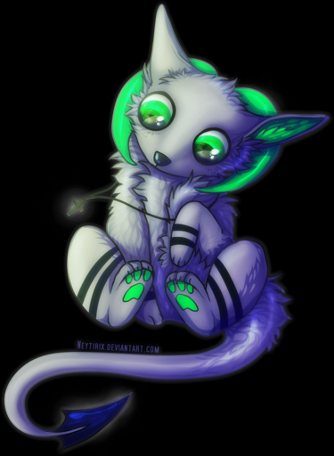 alpha_channel ambiguous_gender chibi dragon feral fur furred_dragon green_eyes hi_res neytirix nude simple_background solo transparent_background white_body white_fur // 1100x1501 // 6.3MB