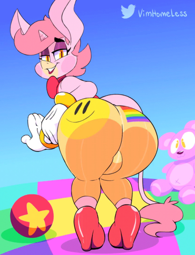 2016 2d_animation animated anthro big_butt biped boon_(vimhomeless) bulge butt clothing equid equine footwear frame_by_frame girly glistening high_heels horn horse lgbt_pride looking_at_viewer male mammal pride_colors rainbow_flag rainbow_pride_flag rainbow_symbol rear_view shaking_butt shoes short_playtime smile solo unicorn vimhomeless // 830x1080 // 2.5MB