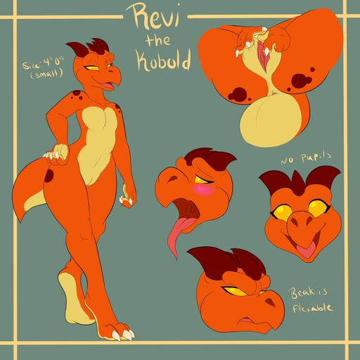 anthro anus cuntboy horn intersex kobold merffle model_sheet nude open_mouth pussy smile solo spread_legs spreading standing thick_thighs // 1280x1280 // 189.6KB