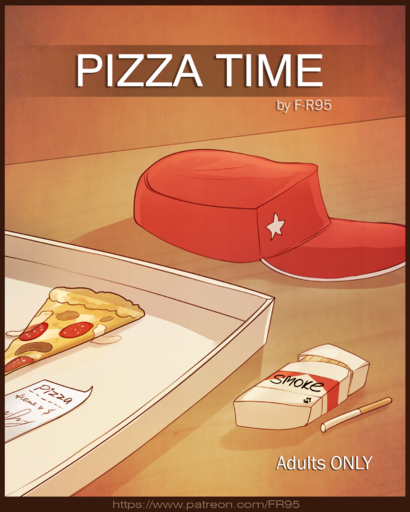 2017 4:5 border cigarette clothing comic cover cover_art cover_page digital_media_(artwork) english_text f-r95 food hat headgear headwear hi_res not_furry orange_border pizza shaded text url zero_pictured // 1600x2000 // 4.6MB