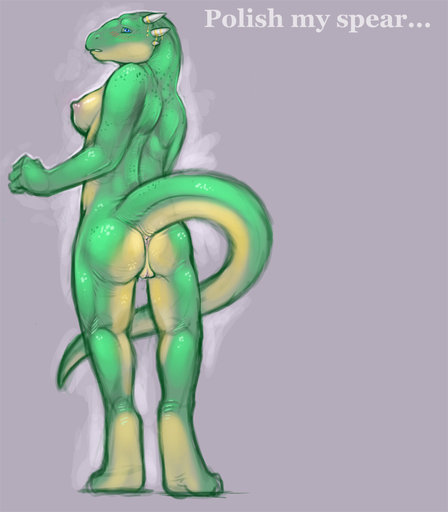 2010 anthro anus argonian bethesda_softworks blush breasts conditional_dnp female genitals green_body green_scales lifts-her-tail lizard looking_at_viewer looking_back lusty_argonian_maid nipples non-mammal_breasts nude pussy rear_view reptile scales scalie side_boob solo the_elder_scrolls tojo_the_thief video_games // 1008x1152 // 488.8KB