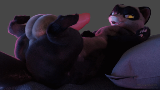 2020 3d_(artwork) 3d_animation animated balls big_balls bouncing_balls collaboration deretto digital_media_(artwork) domestic_ferret erection feet feodaron_sd feral fur genitals kuroodod lying male mammal mustela mustelid musteline on_back pawpads penis perineum pillow pink_penis short_playtime soles solo tai_(changing_fates) true_musteline white_balls white_perineum // 980x551 // 9.9MB
