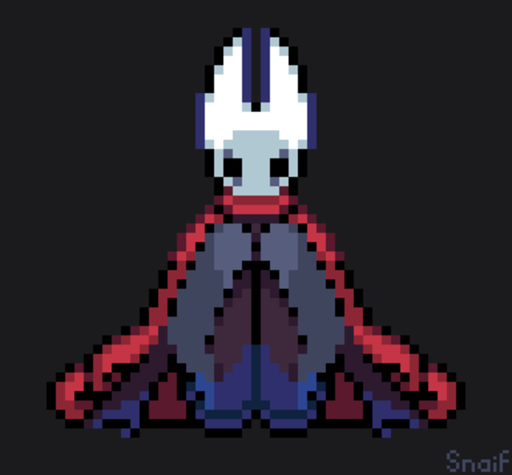 animated arthropod blush breasts cloak clothing digital_media_(artwork) female genitals hornet_(hollow_knight) low_res mostly_nude pixel_(artwork) pixel_animation presenting pussy red_cloak signature snaif solo spread_legs spreading video_games // 330x306 // 45.6KB