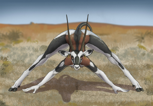 2021 antelope anthro bent_over biped black_body black_fur bluedraggy bovid breasts brown_body brown_fur collaboration color_edit colored ear_piercing ear_ring ecmajor edit eyelashes female fur gemsbok grass grazing_antelope grey_body grey_fur hooves horizontal_pupils horn looking_at_viewer mammal nipple_piercing nipples oryx outside piercing plant pupils raised_tail shaded signature sky solo spread_legs spreading standing white_body white_fur // 1280x884 // 259.1KB