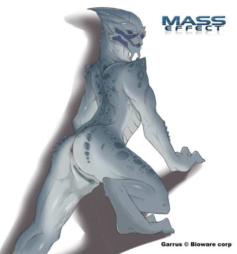 alien andromorph anthro anus butt crossgender edit garrus_vakarian genitals intersex looking_at_viewer looking_back mass_effect narse nude pussy simple_background solo spread_legs spreading turian video_games white_background // 1001x1074 // 547.0KB