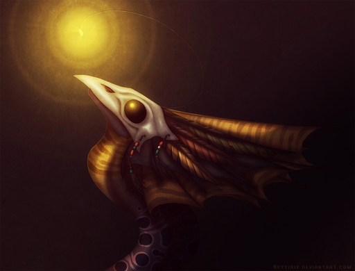 feral glowing glowing_eyes neytirix simple_background solo unknown_species yellow_eyes // 1342x1023 // 174KB