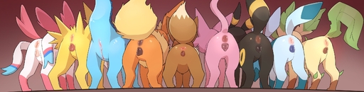 absurd_res all_nine_eeveelutions animal_genitalia animal_pussy anus black_body black_fur blue_body blue_fur brown_body brown_fur butt canine_pussy dipstick_tail edit eevee eeveelution espeon female feral flareon fur genitals glaceon group hi_res jolteon leaf_ears leaf_tail leafeon lineup manmosu_marimo multicolored_tail nintendo orange_body orange_fur pink_body pink_fur pokemon pokemon_(species) presenting presenting_anus presenting_hindquarters presenting_pussy pussy raised_tail rear_view shaded sylveon take_your_pick umbreon uncensored vaporeon video_games white_body white_fur yellow_body yellow_fur // 3378x860 // 499.9KB