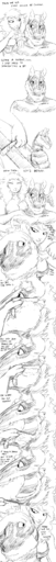 2016 5_fingers absurd_res anthro beard big_breasts black_and_white boss_lamb_(hladilnik) bovid breasts caprine cleavage close-up clothed clothing comic dialogue digital_drawing_(artwork) digital_media_(artwork) domestic_sheep duo english_text equid equine eye_contact facial_hair female fingers front_view hair hand_on_head hand_on_shoulder hi_res hladilnik horse humanoid_hands long_hair long_image looking_at_another male mammal mane mane_hair mature_anthro mature_female mature_male monochrome razor shaving shaving_cream sheep side_view sketch smile sound_effects tall_image text tools topless towel zebra zebra_dad_(hladilnik) // 1280x12800 // 3.1MB