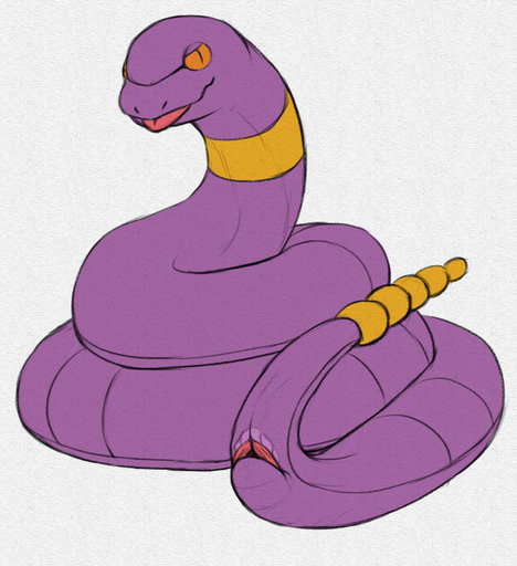 anatomically_correct animal_genitalia cloaca ekans female feral genitals graphite_(artwork) horizontal_cloaca looking_at_viewer naughty_face nintendo pencil_(artwork) pokemon pokemon_(species) presenting presenting_cloaca pupils python13rp rattle_(anatomy) reptile scalie simple_background sketch slit_pupils snake solo tongue tongue_out traditional_media_(artwork) video_games white_background yaroul // 893x978 // 653.8KB
