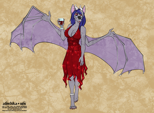 2021 4_toes 5_fingers alishka anthro blue_hair breasts clothed clothing digital_media_(artwork) dragon eyebrows eyelashes eyewear feet female fingers glasses hair membrane_(anatomy) membranous_wings solo toes wings // 1280x942 // 1.9MB