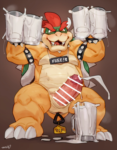 anal_beads barazoku bebebebebe blush bowser censored cum cum_in_a_cup cum_on_ground cumshot ejaculation erection excessive_cum humanoid_penis koopa male male_only mario_(series) nintendo orgasm penis scalie sex_toy slit solo sweat tototoilet video_games // 882x1129 // 982.0KB