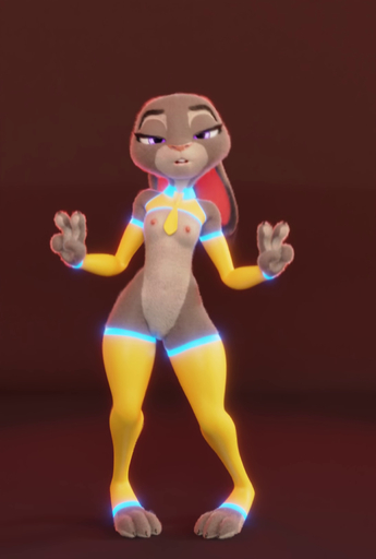 3d_(artwork) 3d_animation animated anthro barely_visible_genitalia barely_visible_pussy big_ears bouncing_breasts breasts brown_background clothed clothing dancing digital_media_(artwork) edit female fur genitals glistening glistening_clothing glowing glowing_clothing hi_res judy_hopps lagomorph legwear leporid long_playtime looking_at_viewer loop mammal mostly_nude multicolored_body multicolored_fur music necktie nipples open_mouth panties partially_clothed paws pink_nose pochemu purple_eyes pussy rabbit rubber simple_background small_breasts solo sound sound_warning suit swimwear synced_to_music thigh_highs toeless_legwear tongue topwear two_tone_body two_tone_fur underwear webm yellow_clothing // 1092x1620, 29.9s // 27.9MB