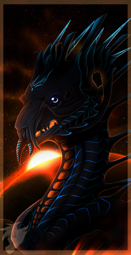 2015 blue_eyes detailed_background digital_media_(artwork) dragon feral horn scales skaydie spines // 553x1073 // 560.6KB