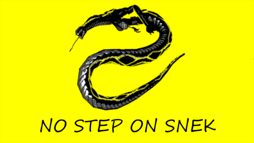 16:9 anthro apode black_body black_scales breasts draconcopode english_text female gadsden_flag jawsfm legless meme naga no_step_on_snek non-mammal_breasts nude reptile scales scalie serpentine simple_background snake solo text tongue tongue_out video_games viper_(x-com) widescreen x-com yellow_background // 1152x648 // 173.7KB