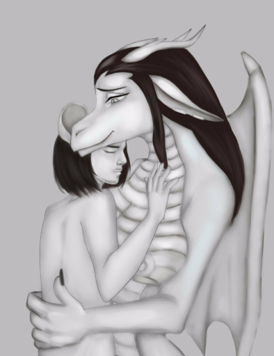 animal_humanoid anthro big_breasts breasts dragon duo embrace eyes_closed facial_hair female female_on_humanoid goatee greyscale hi_res horn humanoid humanoid_on_anthro interspecies love male malefemale male_on_anthro mammal mammal_humanoid monochrome mouse mouse_humanoid murid murid_humanoid murine murine_humanoid mustache neon_fox nipples nude rodent rodent_humanoid wings // 1576x2048 // 1.0MB