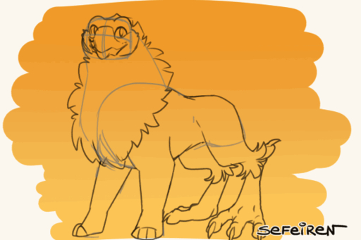 abstract_background animated avian beak claws conditional_dnp digital_media_(artwork) female feral gryphon hindpaw looking_at_viewer mythological_avian paws sefeiren short_playtime sketch solo standing thistle // 560x373 // 501.1KB