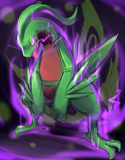 ambiguous_gender anthro feral generation_3_pokemon generation_4_pokemon grovyle grovyle_the_thief mind_control nurinaki pokemon_(species) ringed_eyes solo spiral_eyes spiritomb tongue tongue_out video_games // 625x800 // 558.5KB
