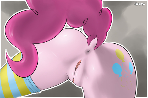 2013 3:2 anthro anthrofied anus butt cutie_mark digital_media_(artwork) earth_pony equid equine female fur genitals hi_res horse mammal marblesoda pink_body pink_fur pinkie_pie_(mlp) pony presenting presenting_hindquarters presenting_pussy pussy solo // 3000x2000 // 1.4MB