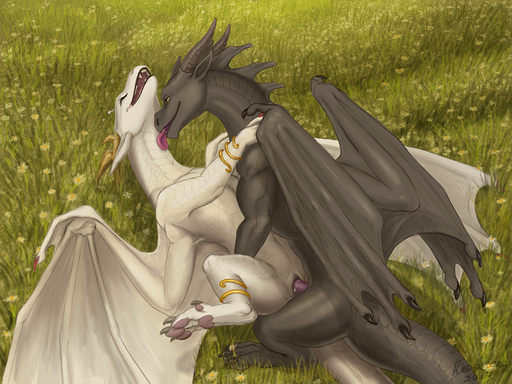 2017 4:3 4_toes claws day detailed_background digital_media_(artwork) digitigrade dragon duo eyes_closed feet female female_on_bottom female_penetrated feral feral_on_feral feral_penetrated feral_penetrating feral_penetrating_feral from_front_position genitals grass happy happy_sex hindpaw horn kodardragon licking looking_pleasured lying male malefemale male_on_top male_penetrating male_penetrating_female membrane_(anatomy) membranous_wings missionary_position nature nude on_back on_bottom on_top outside pawpads paws penetration penile penile_penetration penis penis_in_pussy plant pussy scalie sex shaded soft_shading soles spines spread_legs spreading toe_claws toes tongue tongue_out vaginal vaginal_penetration western_dragon wings // 1280x960 // 1.7MB