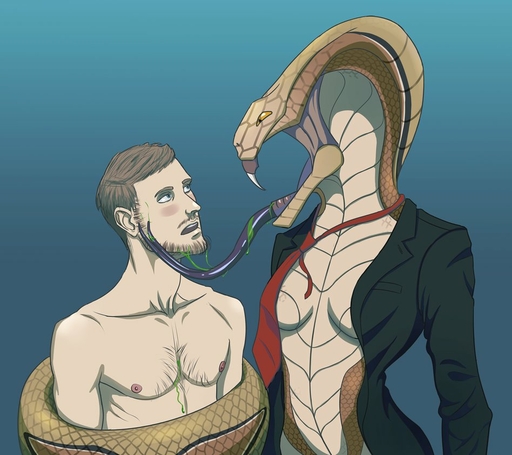 apode breasts clothing coiling deliciouslydemented draconcopode duo fangs female human legless licking male malefemale mammal naga necktie non-mammal_breasts reptile scalie serpentine snake snake_hood squeezing suit tongue tongue_out video_games viper_(x-com) x-com // 948x843 // 105.9KB