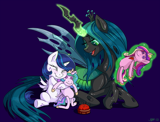 2015 arthropod blue_hair changeling fan_character feathered_wings feathers female feral friendship_is_magic glowing green_hair group hair hasbro hole_(anatomy) horn insect_wings levitation magic my_little_pony pin_(disambiguation) plushie princess_cadance_(mlp) princess_celestia_(mlp) queen_chrysalis_(mlp) simple_background sorc voodoo voodoo_doll wings // 1523x1157 // 782.5KB