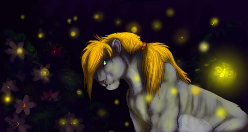 araivis-edelveys blonde_hair domestic_cat felid feline felis female feral fur green_eyes grey_body grey_fur hair looking_at_viewer mammal night nude outside pink_nose sitting solo // 1500x800 // 106KB