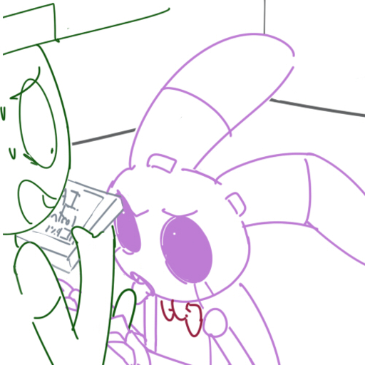 1:1 bonnie_(fnaf) book bow_tie duo erection fellatio female filthypally five_nights_at_freddy's human lagomorph leporid licking low_res machine male malefemale mammal oral penile penis penis_lick rabbit robot sex simple_background tongue tongue_out video_games weaver_bonnie white_background // 500x500 // 148.4KB