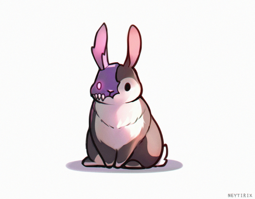 2021 ambiguous_gender digital_media_(artwork) feral hi_res lagomorph leporid mammal neytirix rabbit simple_background solo // 2774x2160 // 1.9MB