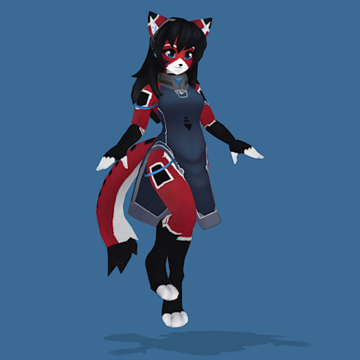 1:1 2018 3_toes 3d_(artwork) 3d_animation android animated anthro ara atelierlily barefoot black_body black_fur black_hair blue_eyes breasts clothed clothing digital_media_(artwork) domestic_cat feet felid feline felis female fluff-kevlar fur hair levitating long_hair looking_at_viewer machine mammal multicolored_body multicolored_fur multicolored_tail pelvic_curtain red_body red_fur red_tail robot short_playtime simple_background solo thick_tail toes white_body white_fur white_tail // 540x540 // 1.7MB