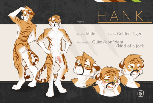 2015 aloof angry anthro athletic athletic_anthro athletic_male balls blush brown_body brown_fur bust_portrait butt digitigrade dragonfu embarrassed english_text felid front_view fur genitals green_eyes half-erect hand_on_head hands_on_hips hank_(logitech) male mammal model_sheet multiple_poses nude pantherine penis portrait pose rear_view smile solo text tiger white_body white_fur // 1184x800 // 583.6KB